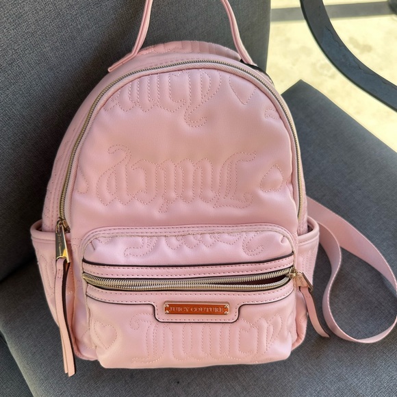 Juicy Couture Light Pink Backpack - Picture 1 of 7
